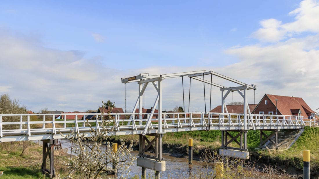 Hogendiekbrücke im Alten Land